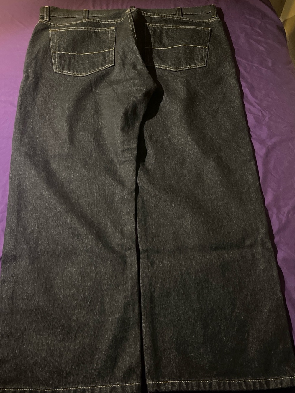 Very Baggy Black denim 00s type jeans